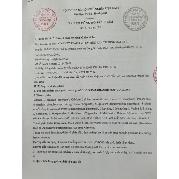 AMINO KEM EVOGEN NHÃN MỚI 2023 30 lần dùng  - EAA BCAA Trong Tập Cao Cấp Nhất Chính Hãng BBT