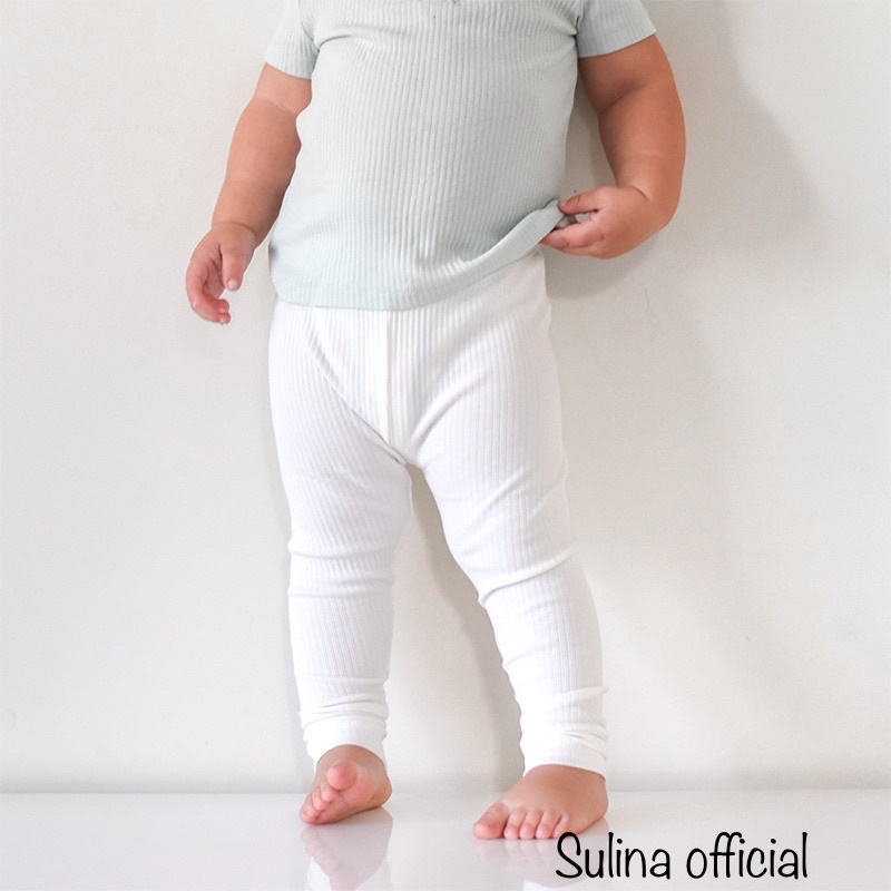 Quần legging dài len tăm cho bé Q01