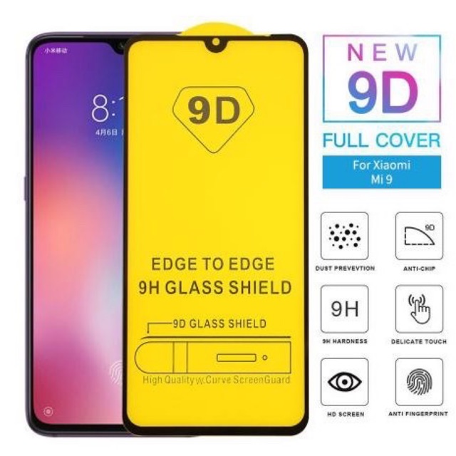 Kính cường lực 9D full Samsung Galaxy A10, A20, A30, A40, A50, A60, A70, A80, A90, M10, M20, M30