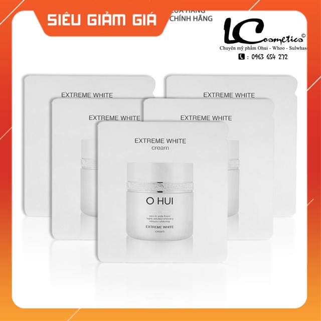 [ GIÁ HUỶ DIỆT ] Kem dưỡng trắng da Ohui Extreme White Cream 1ml