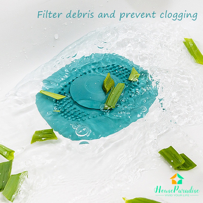 Nắp Đậy Cống Thoát Nước Sàn Nhà Tắm Khử Mùi Chống Tắc Nghẽn Tiện Dụng Ốp