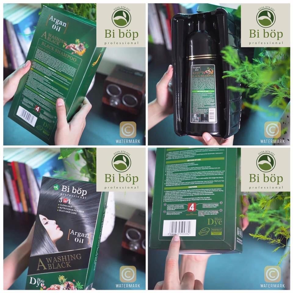 CHÍNH HÃNG) Dầu Gội Phủ Bạc  BIBOP Nhật Bản Gội là Đen(NÂU) | BigBuy360 - bigbuy360.vn