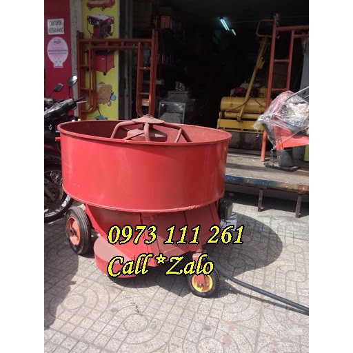Máy trộn bê tông cưỡng bức 450l 110Cm
