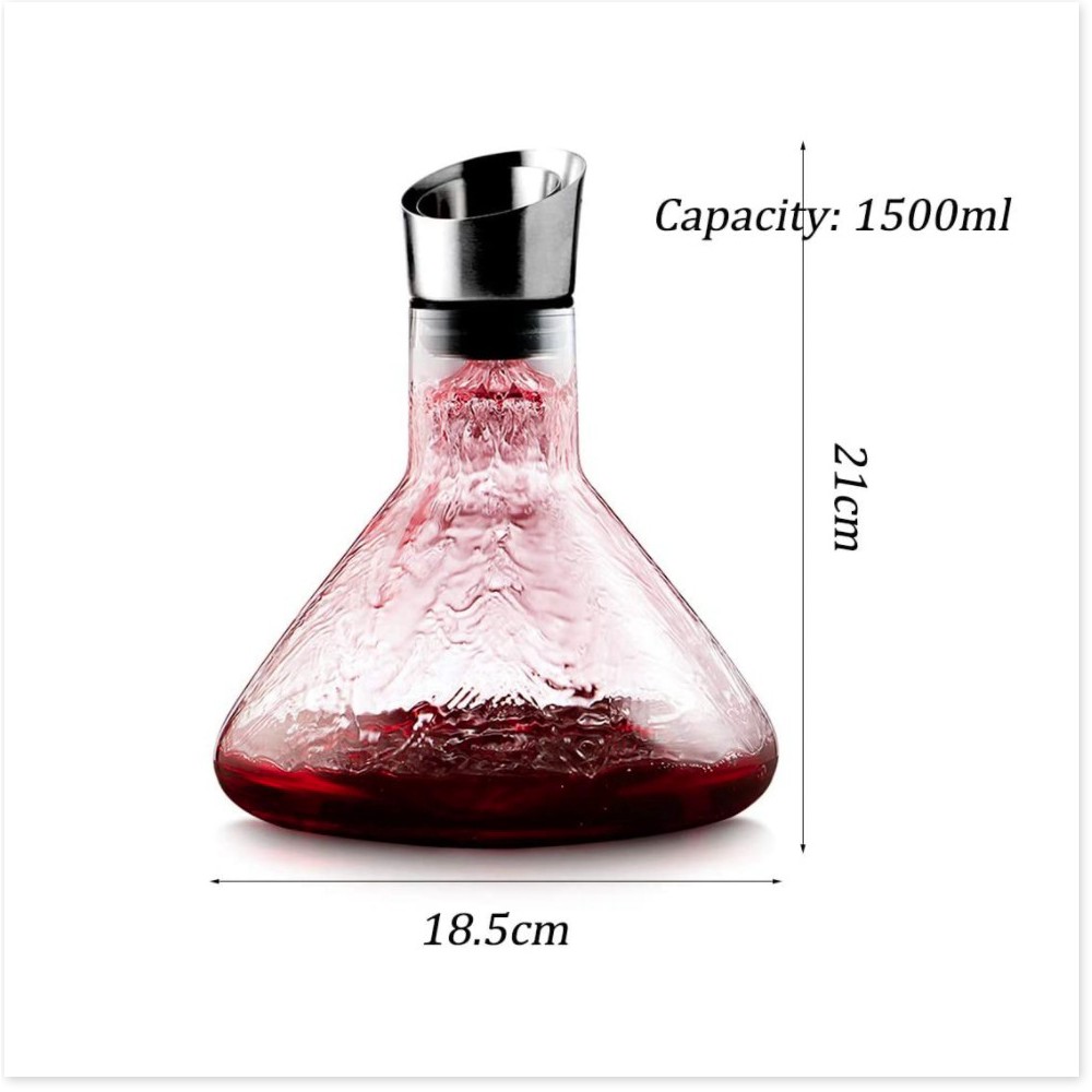 🆕 Bình gạn vang thác nước waterfall decanter 1500ml