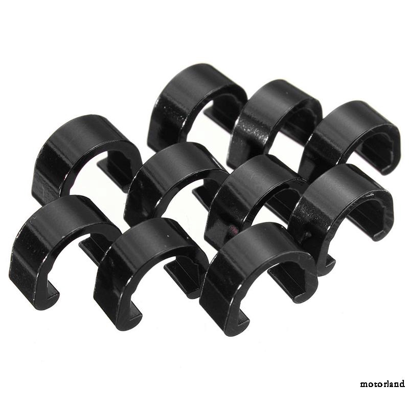 Bộ 10 khuyên giữ dây thắng màu sắc dành cho xe đạp MTB