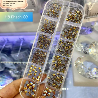 Đá YHB Khay Hổ Phách Cừ Mix Size(Tcong 35 màu).