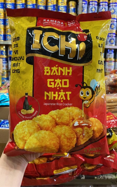 Bánh Gạo Nhật Mật Ong ICHI 100-180gr | BigBuy360 - bigbuy360.vn