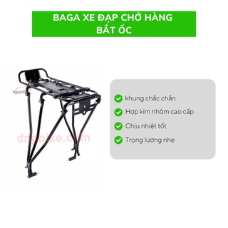 Baga xe đạp chở hàng bắt ốc