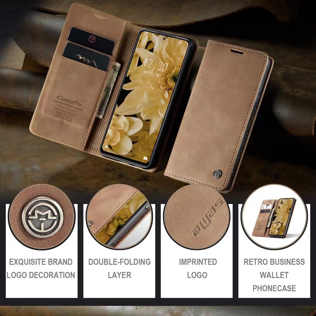Mới Bao Da Điện Thoại Dạng Ví Nắp Lật Có 5 Màu Cho iphone 15 pro max 15 pro 15 14 pro max 14 pro 14 13 pro max 13 Giá Đỡ