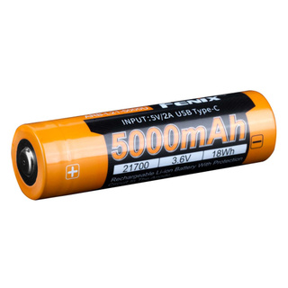 (01 viên) Pin sạc Fenix 21700 - ARB L21-5000U - 5000mAh tích hợp sạc USB