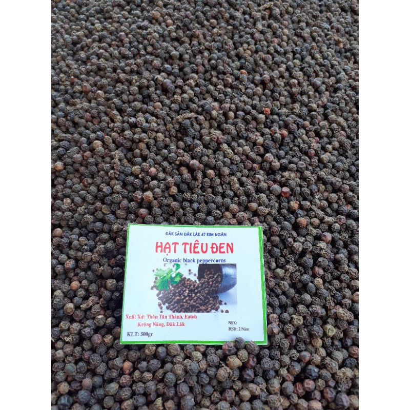 100g Hạt tiêu đen Sạch chín đỏ nhà trồng 100% thơm ngon cay nồng -Tiêu đen Famiyumi Kim Ngân cao cấp hạt to tròn mẩy