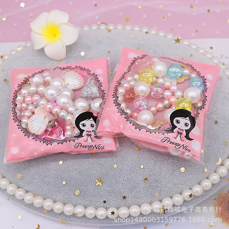 Bộ Vòng Tay Và Vòng cổ Cho Trẻ Em | Vòng cổ Mặt Hình Kỳ Lân Dễ Thương Cho Nữ | Phụ Kiện Thời Trang Trẻ Em