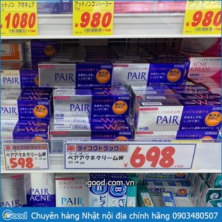 (bill) Kem trị mụn Pair Nhật Bản 24g