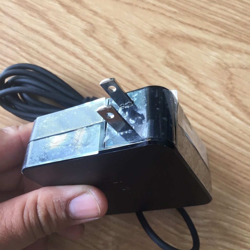 SẠC LAPTOP ASUS 19V 3.42A (65W) (Vuông, Đầu nhỏ) kích thước đầu ghim (4.0 x 1.35 mm) (ADAPTER)  bh 12 tháng