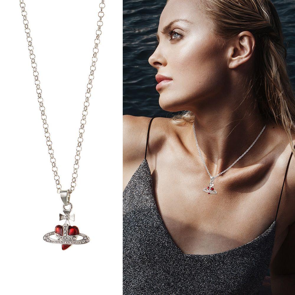 Vòng cổ Mặt Trái Tim Sang Trọng Phong Cách Vintage Cho Nữ