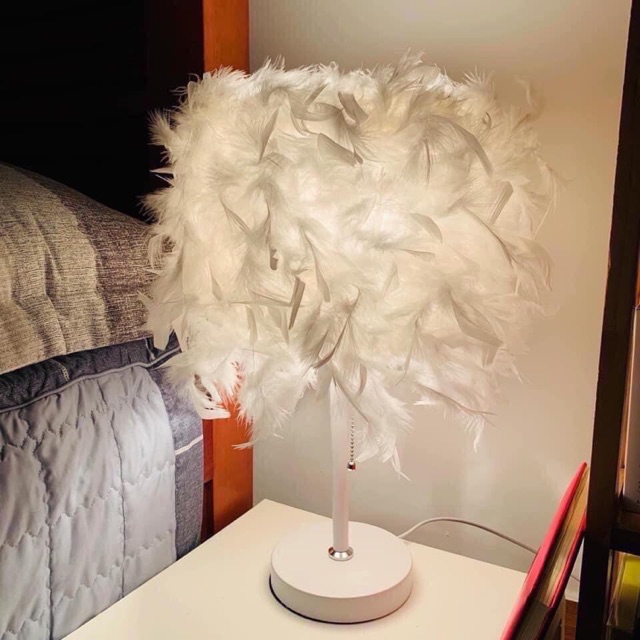 Đèn ngủ lông vũ