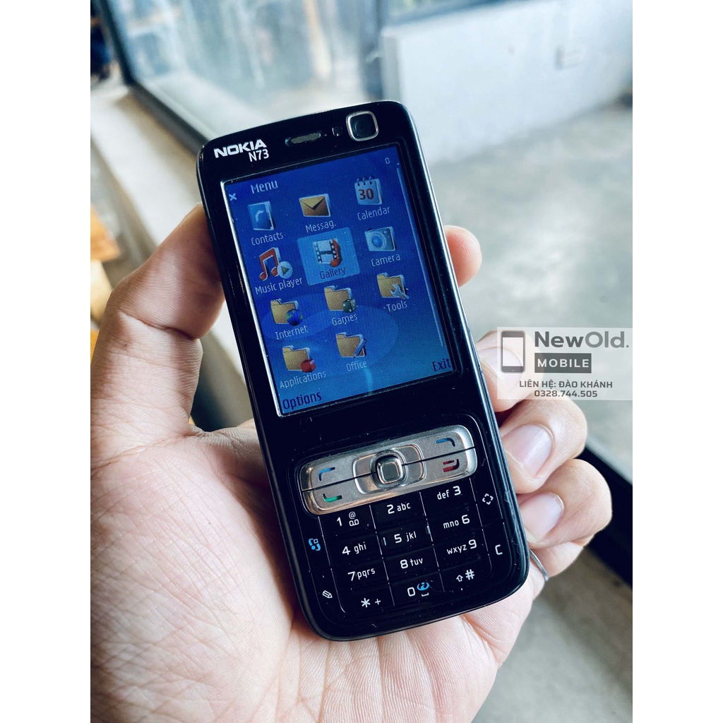 Điện thoại Nokia N73 Zin chuẩn - Pin tốt, nghe gọi tốt, hàng chuẩn sưu tập.