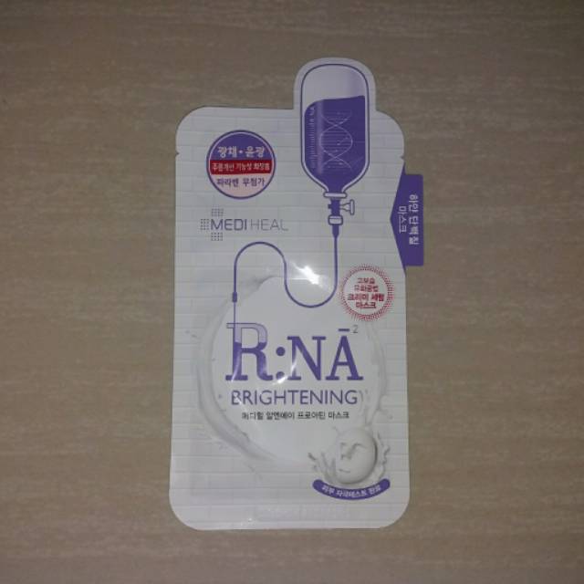 (Hàng Mới Về) Mặt Nạ Rna Proatin Dna Ape / Mediheal Rna Làm Sáng Da Hiệu Quả