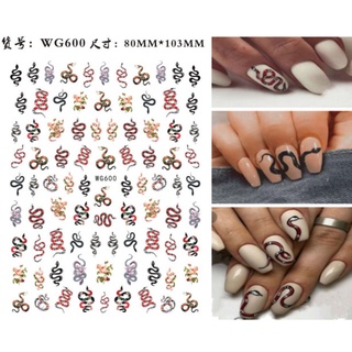 Sticker hình rắn rồng độc lạ