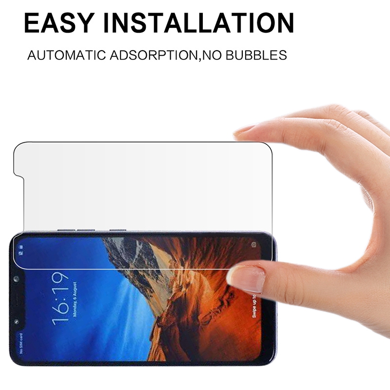 Set 1/ 2/ 3 miếng dán cường lực 9H bảo vệ màn hình điện thoại Xiaomi Pocophone F1