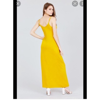 Đầm thun maxi xk hai dây Active Usa.