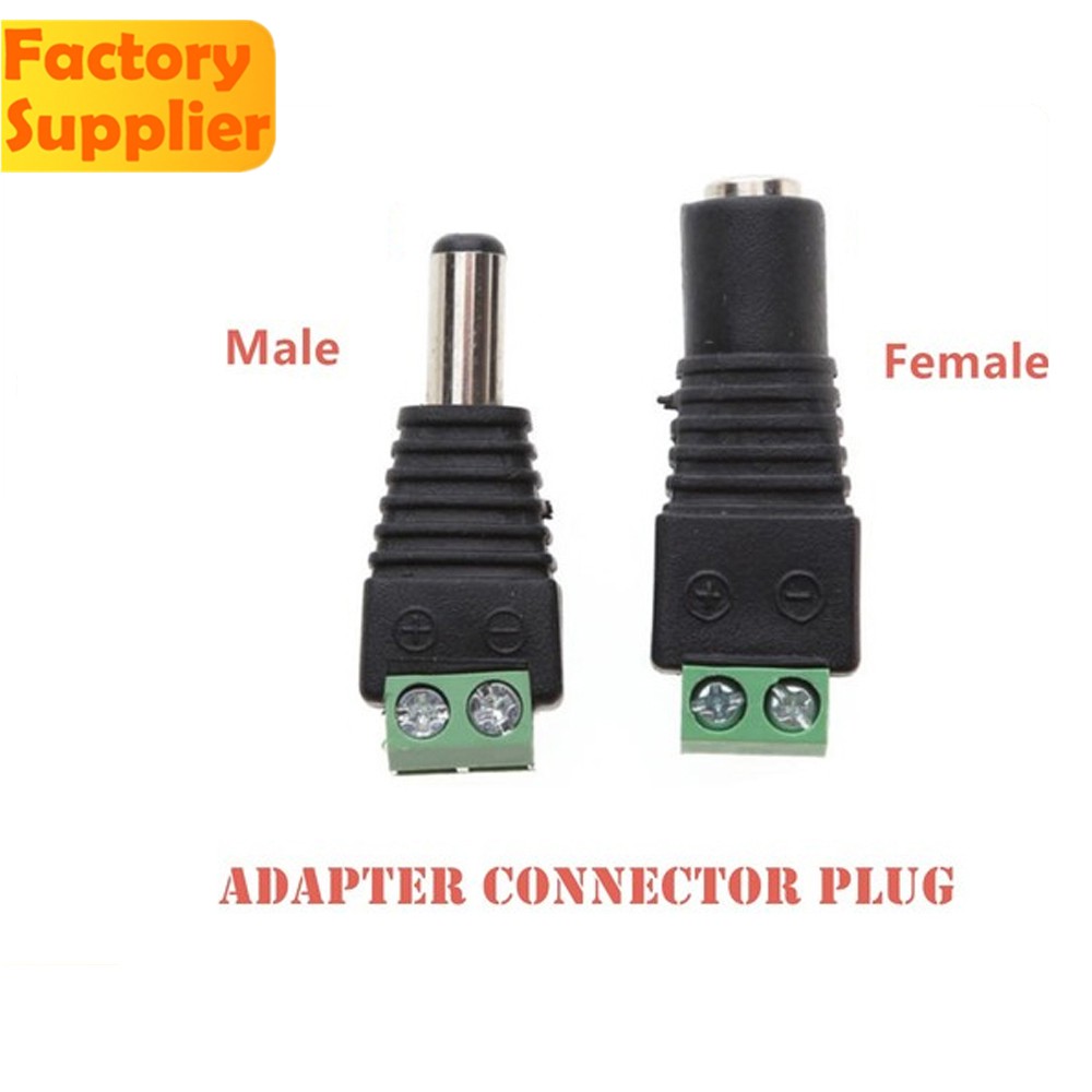 Đầu Cắm Nguồn Dc 2.1x5.5mm Cho Cctv