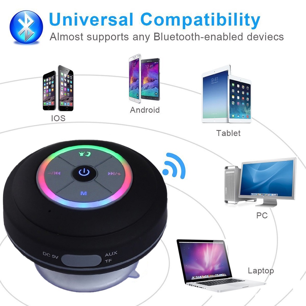 Loa Bluetooth Không Dây Mini Chống Thấm Nước Cao Cấp