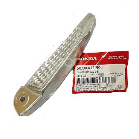 Gác chân nhôm xếp sau LEAD 125 2013 2014 2015 2016 2017 2018 2019 2020 2021 2022 ( BÁN LẺ TỪNG BÊN )