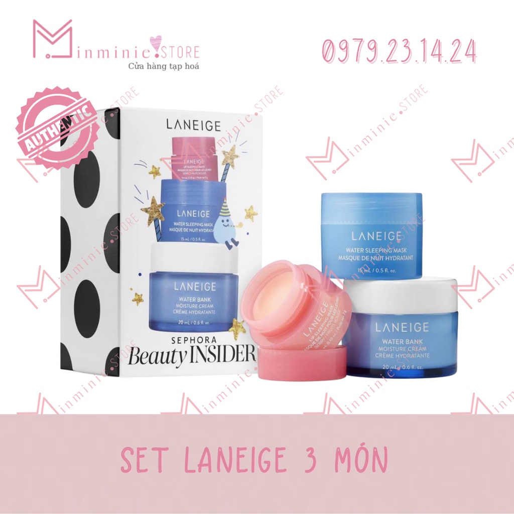 Set LANEIGE 3 MÓN | CHÍNH HÃNG