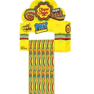 Kẹo dẻo cầu vòng Chupa Chups Cầu Vồng Sour Belt DÀI TẬN 1 MÉT chua chua ngọt ngọt