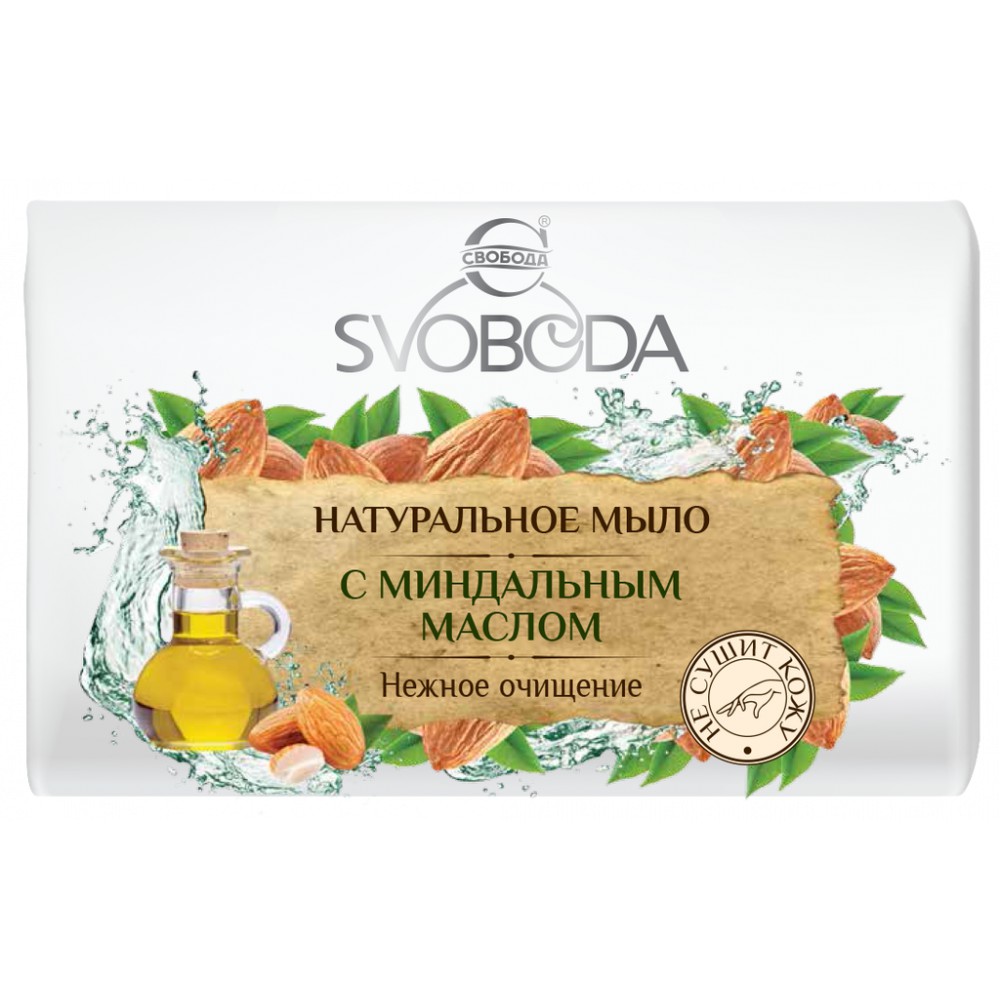 Xà phòng thơm dưỡng da với dầu Hạnh nhân Svoboda