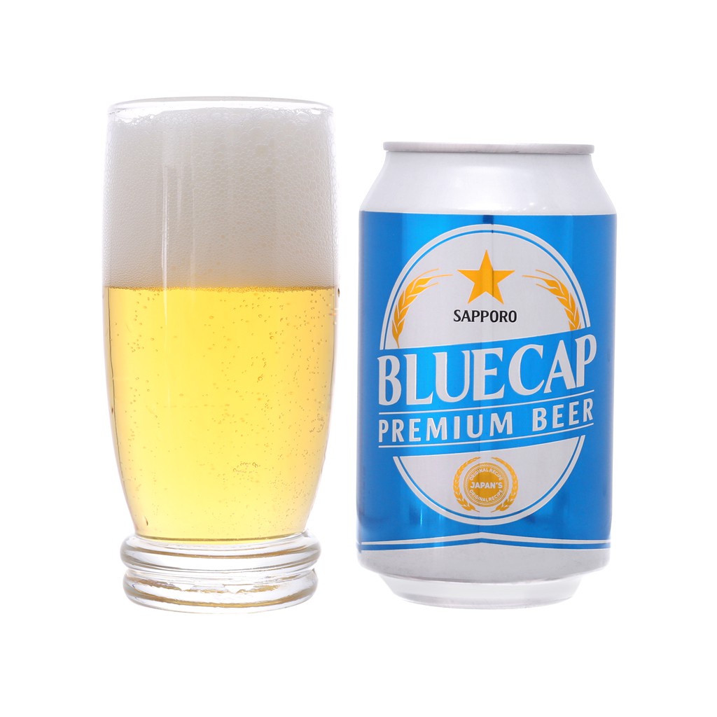 Bia Sapporo Blue Cap 330ml