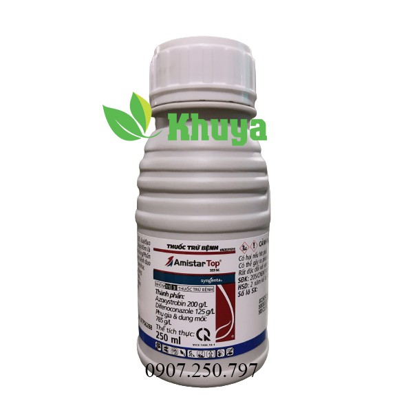 Thuốc trừ bệnh Amistar Top 325SC chai 250ml chính hãng Syngenta