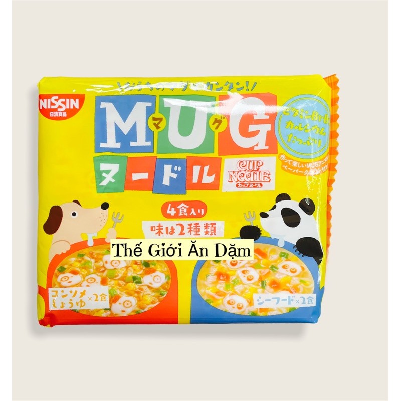 Mì Mug Ăn Dặm Ăn Liền Nhật Bản