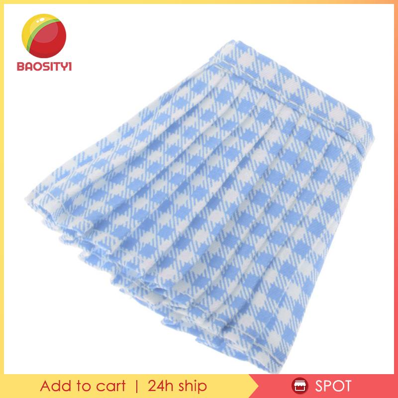 Đầm Đồ Chơi Búp Bê Baosity 1 / 6 12inch Họa Tiết Chấm Bi Trắng Đen