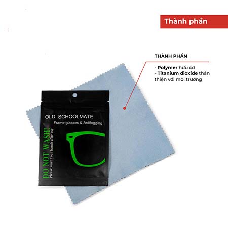 Khăn Nano Lau Kính Chống bám hơi nước