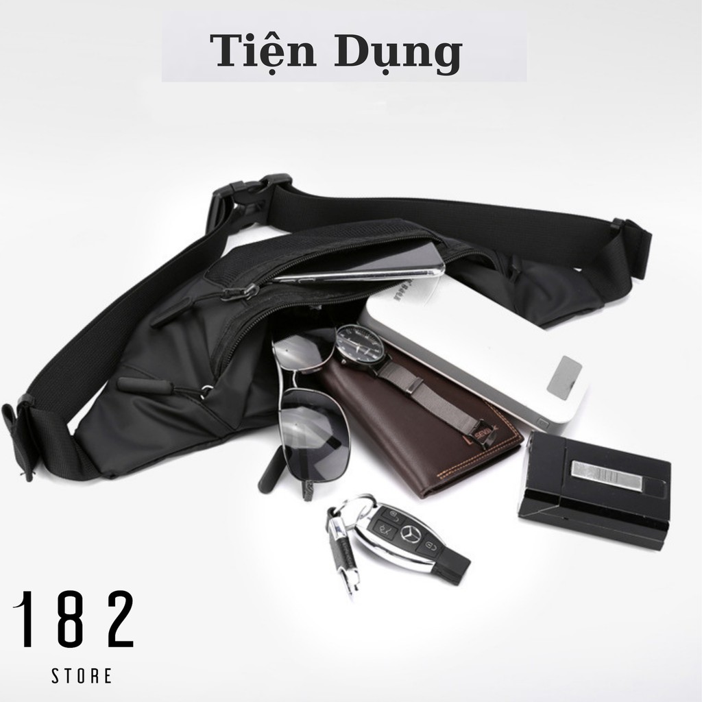 Túi Đeo Chéo, Túi Bao Tử Steel Rose Nam Nữ Chống Nước Thời Trang Hàng Cao Cấp LX5 Freeship - The Black Box | BigBuy360 - bigbuy360.vn