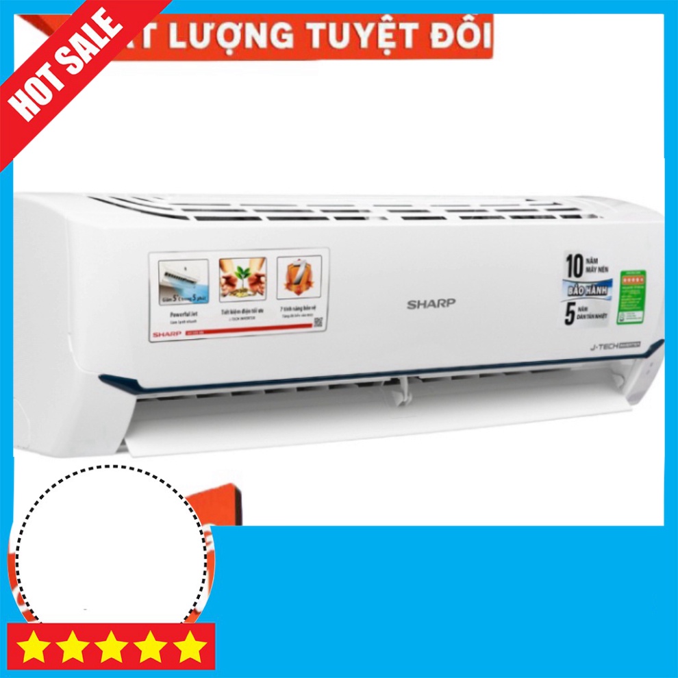 Mã KML01 Mã KMN001 Máy lạnh Sharp Inverter 1.5 HP AH-X12XEW-dienmaytonkho.com Hàng New Giá Sốc New Seal Chính Hãng