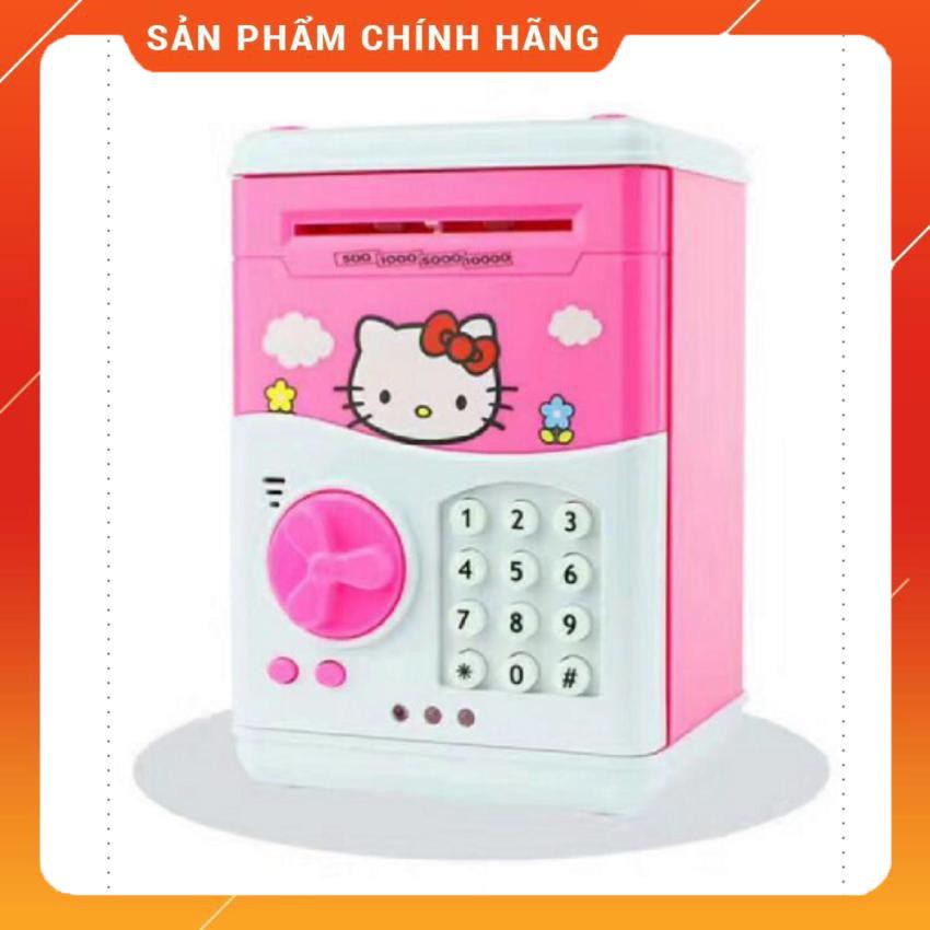 FREESHIP- Két sắt Mini chơi cho bé hình doremon và kitty BIBOSHOP