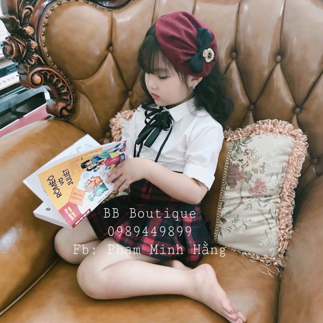 Set học sinh bé gái