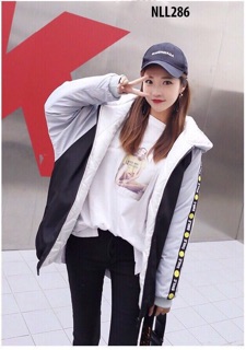 Áo gió 2 lớp-Rót tay icon Smile