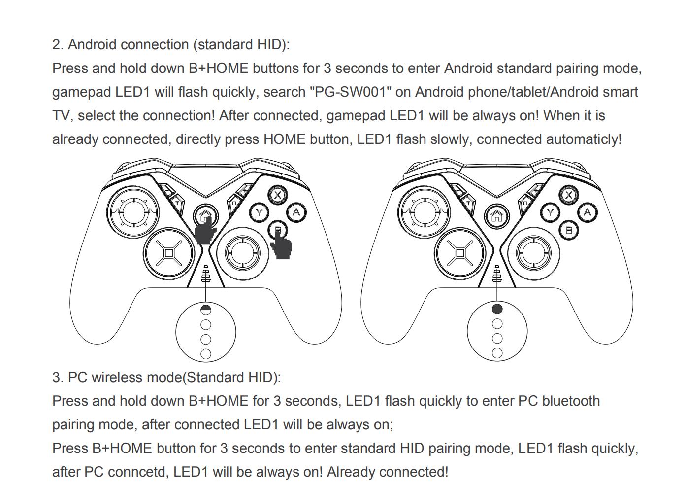 IPEGA ANDROID PUBG PLAY STATION Set 3 Tay Cầm Chơi Game Không Dây Có Kết Nối Bluetooth Cho Máy Tính / Tv / Pc