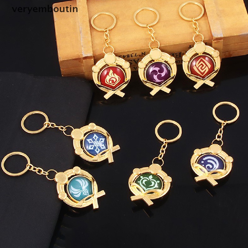 Móc khóa phong cách game Geenshin Impact chất lượng cao