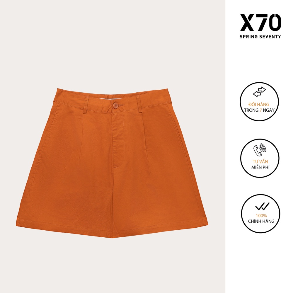 Quần Short Nữ Trơn Thiết Kế Thời Trang X70 - 03540001