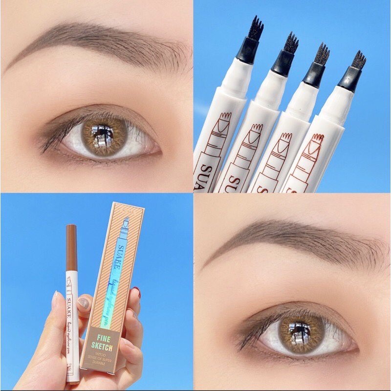 Chì Kẻ mày phẩy sợi 4d Fine Sketch Giá sỉ