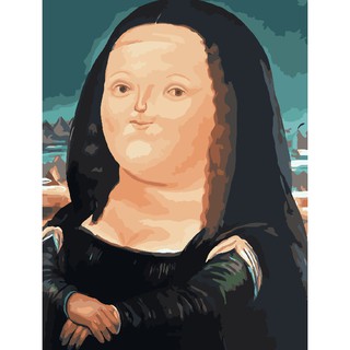 [hỏa tốc] Tranh 40*50cm đã căng khung - MONALISA CHỦ SHOP  (155) - Tranh sơn dầu số hóa tự tô màu theo số