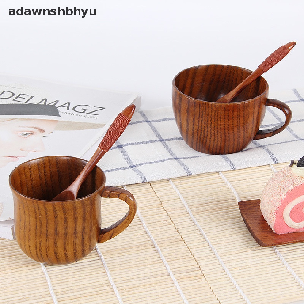 Cốc Uống Trà / Cà Phê Bằng Gỗ Cách Nhiệt Tiện Dụng
