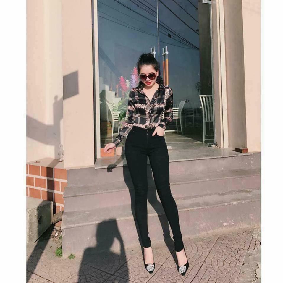 [Hàng đẹp] Quần Legging cạp khóa thật chất dày dặn, tôn dáng, có size lớn đến 75kg Q2B02