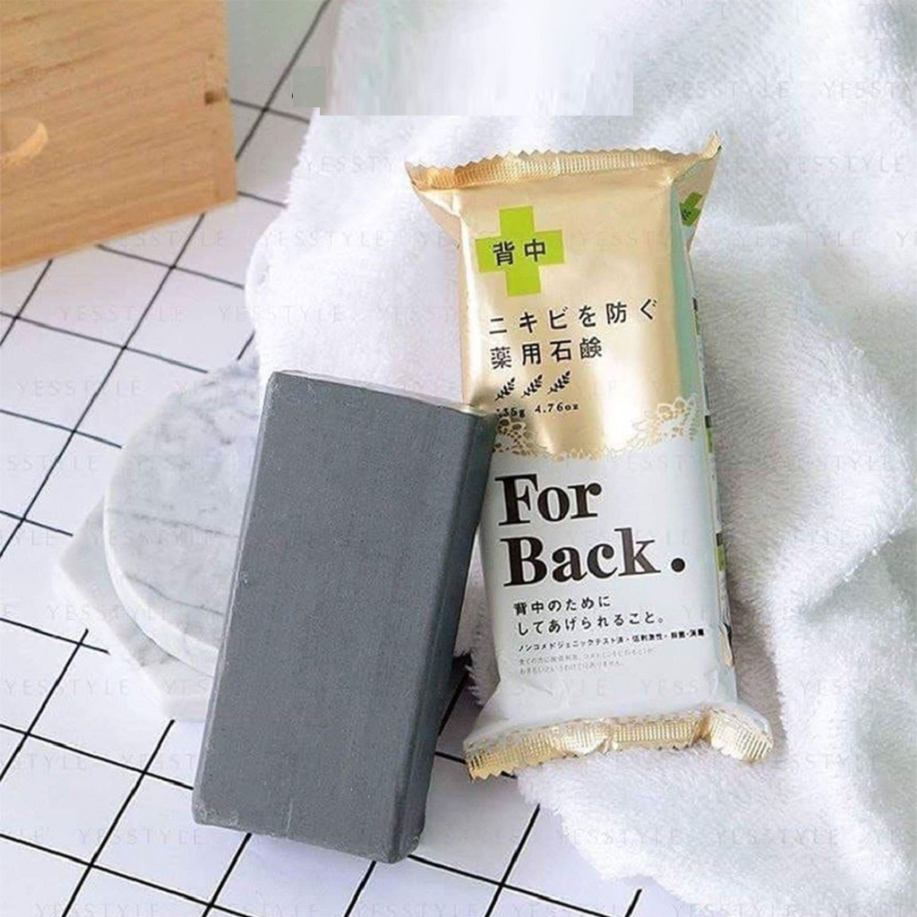 Xà Phòng Tắm Ngừa Mụn Lưng Pelican For Back Soap Bar 135g
