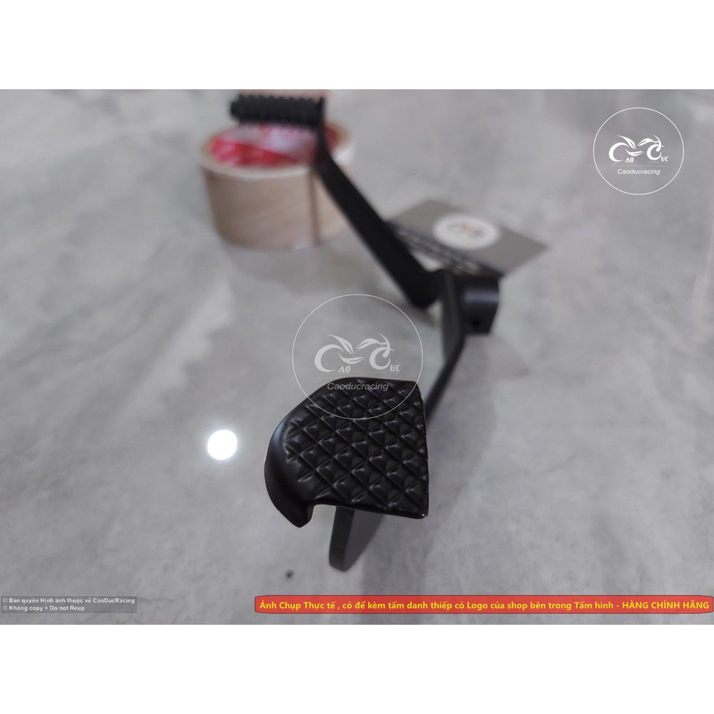 HÀNG MỚI VỀ - cần số 2 chiều ex155 VVA sơn đen và inox